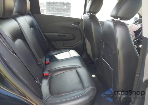 2015 Chevrolet Sonic Ltz Auto из США, поврежденный, VIN 1G1JE6SB8F4129296